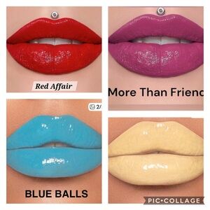 Jeffree Star Supreme Gloss SET New in the boxes GREAT for stage makeup.